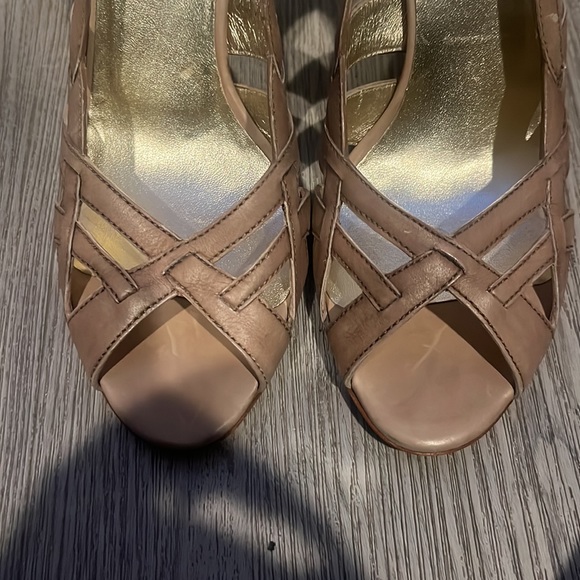 Prada Shoes | Prada Cutout Open Toe Heels | Color - Picture 3 of 9